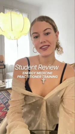 A graduate of the Energy Practitioner Certification talking about what the training changed