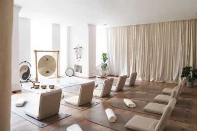 The main room at Energy Studio Vienna where the training weekends take place